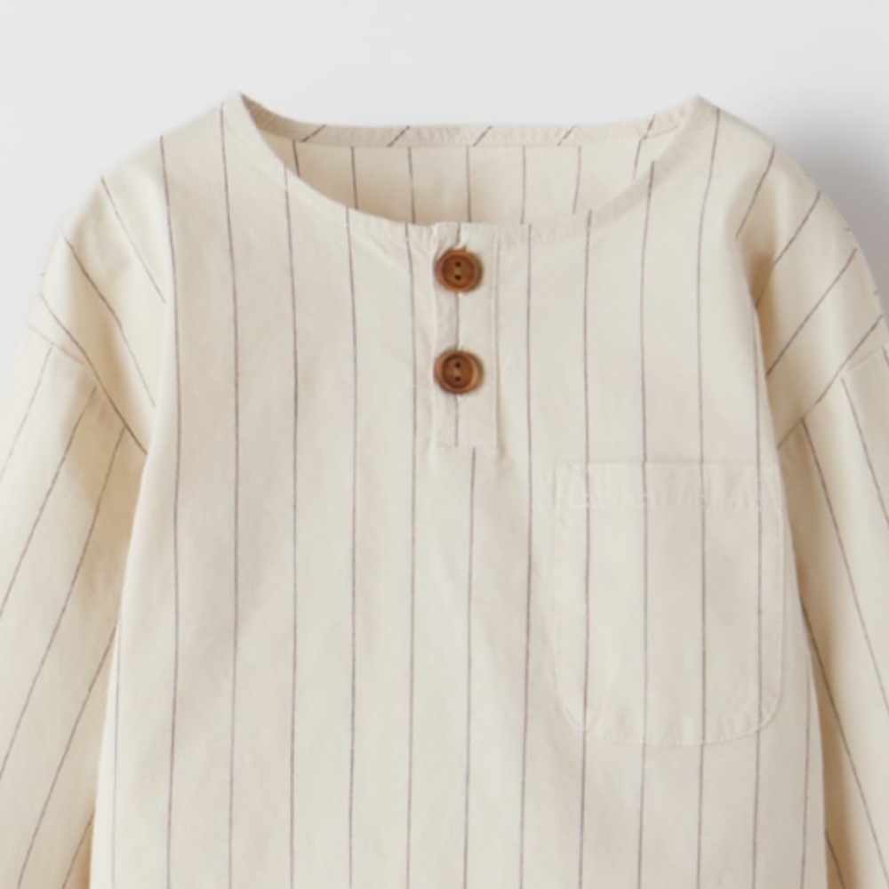 • Zara • Striped Shirt - Picture 2 of 3